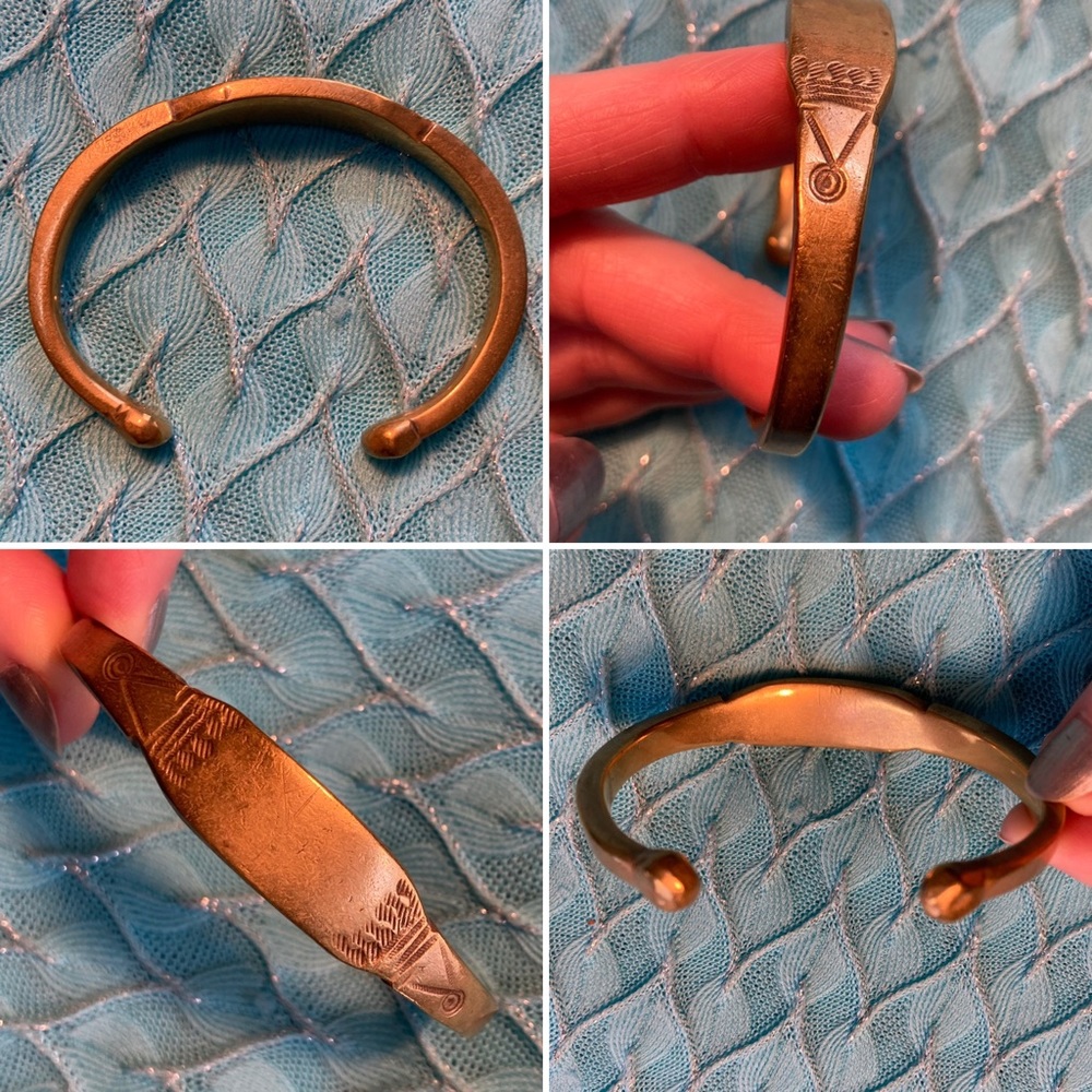 Vintage Brass Unisex Bracelet